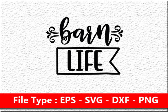 Farm House Svg Design, Barn Life