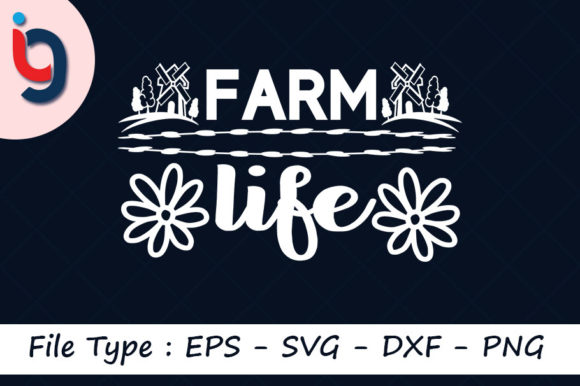 Farm House Svg Design, Farm Life