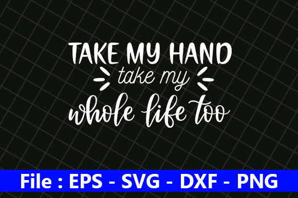 Farm House SVG Design, Take My Hand Take